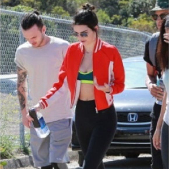 Adidas Stella Mccartney‎ Neoprene Bomber Blu Performance Running Casual Jacket - Picture 2 of 12